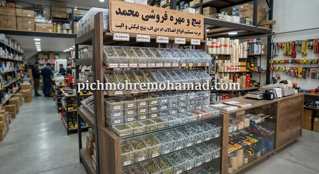 خرید و قیمت پیچ و مهره ام دی اف در تهران